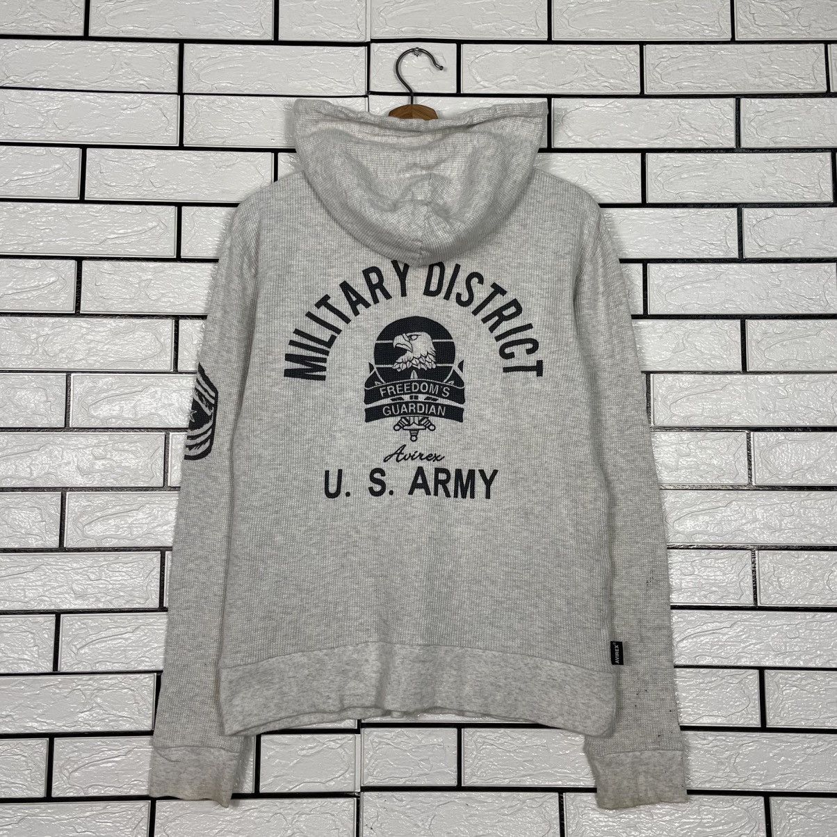 Avirex Avirex US Army Military District Zipper Hoodie Size US S / EU 44-46 / 1 - 7 Thumbnail