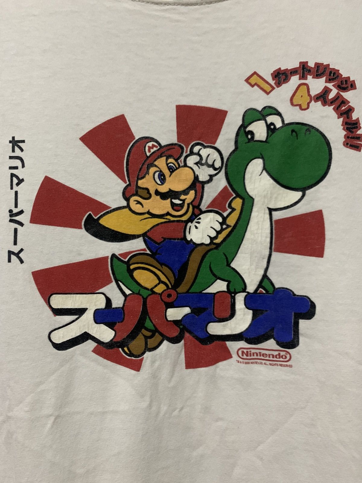 Nintendo Vintage Nintendo Super Mario Bros promo tee tshirt Size US XL / EU 56 / 4 - 3 Thumbnail