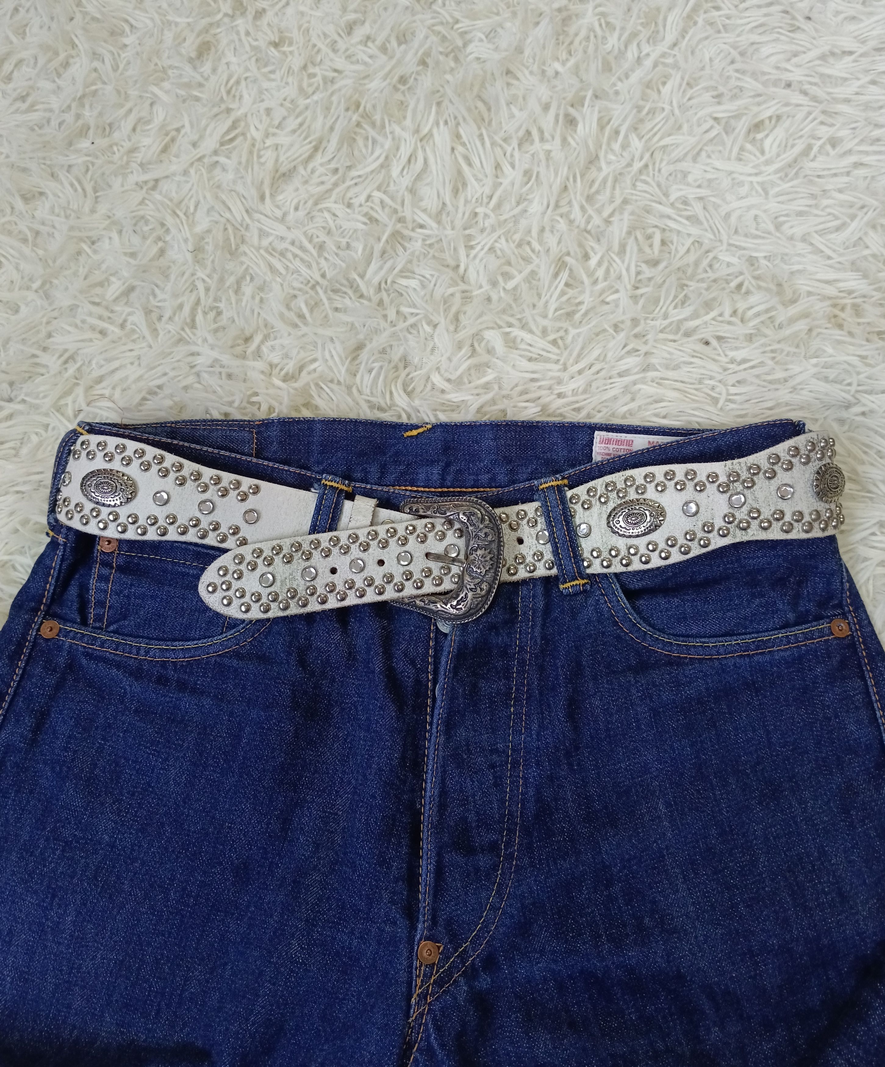 Leather NATIVE LEATHER BELT Size ONE SIZE - 2 Thumbnail