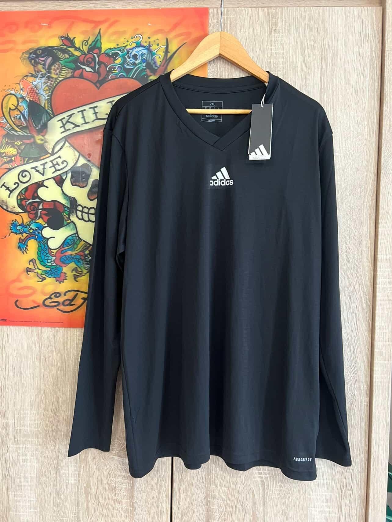 Adidas Adidas t-shirt long sleeve 💥🔥 Size US XXL / EU 58 / 5 - 1 Thumbnail