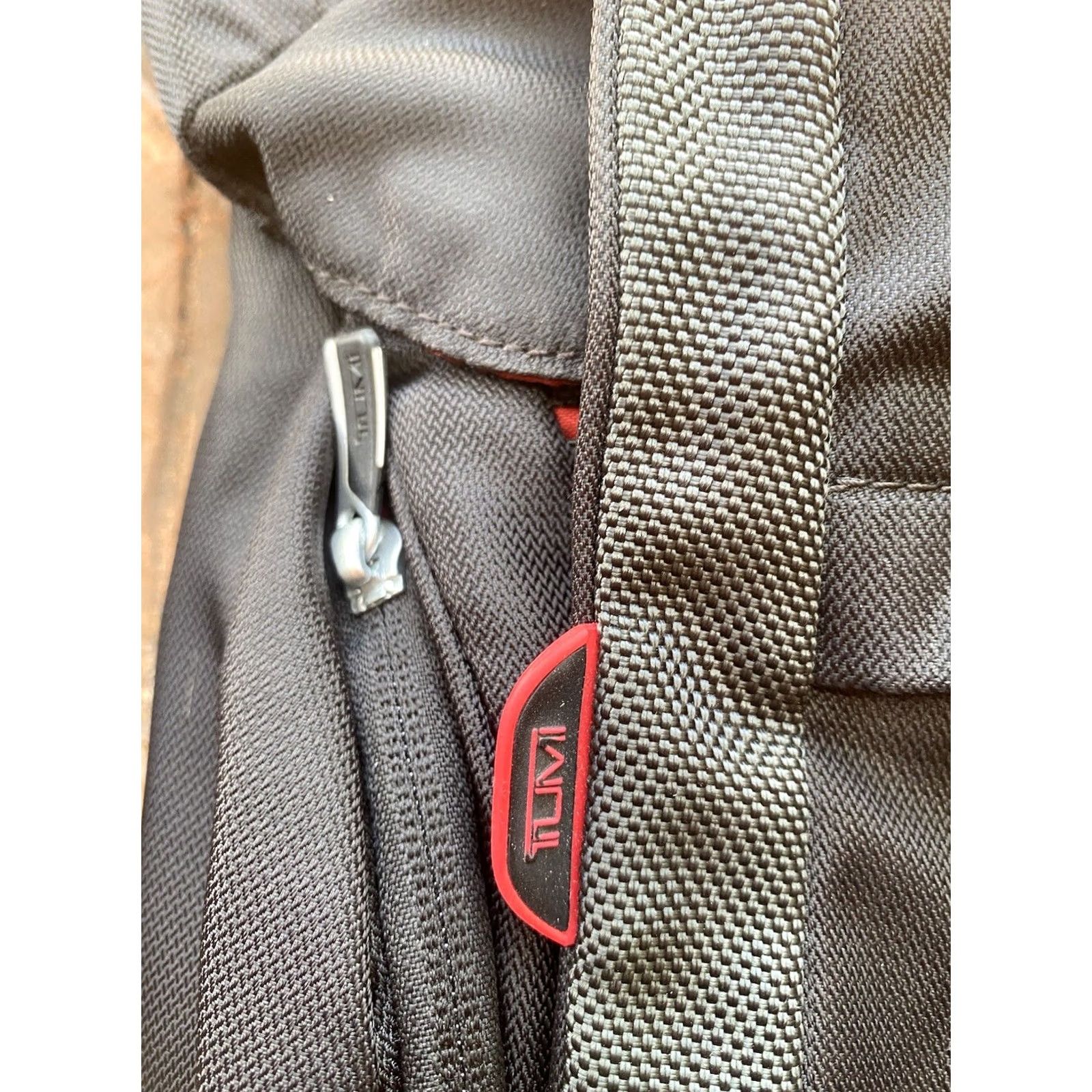 Tumi TUMI Tech Black Nylon Laptop Bag Messenger Padded Expandable Black Mens Bag Size ONE SIZE - 6 Thumbnail