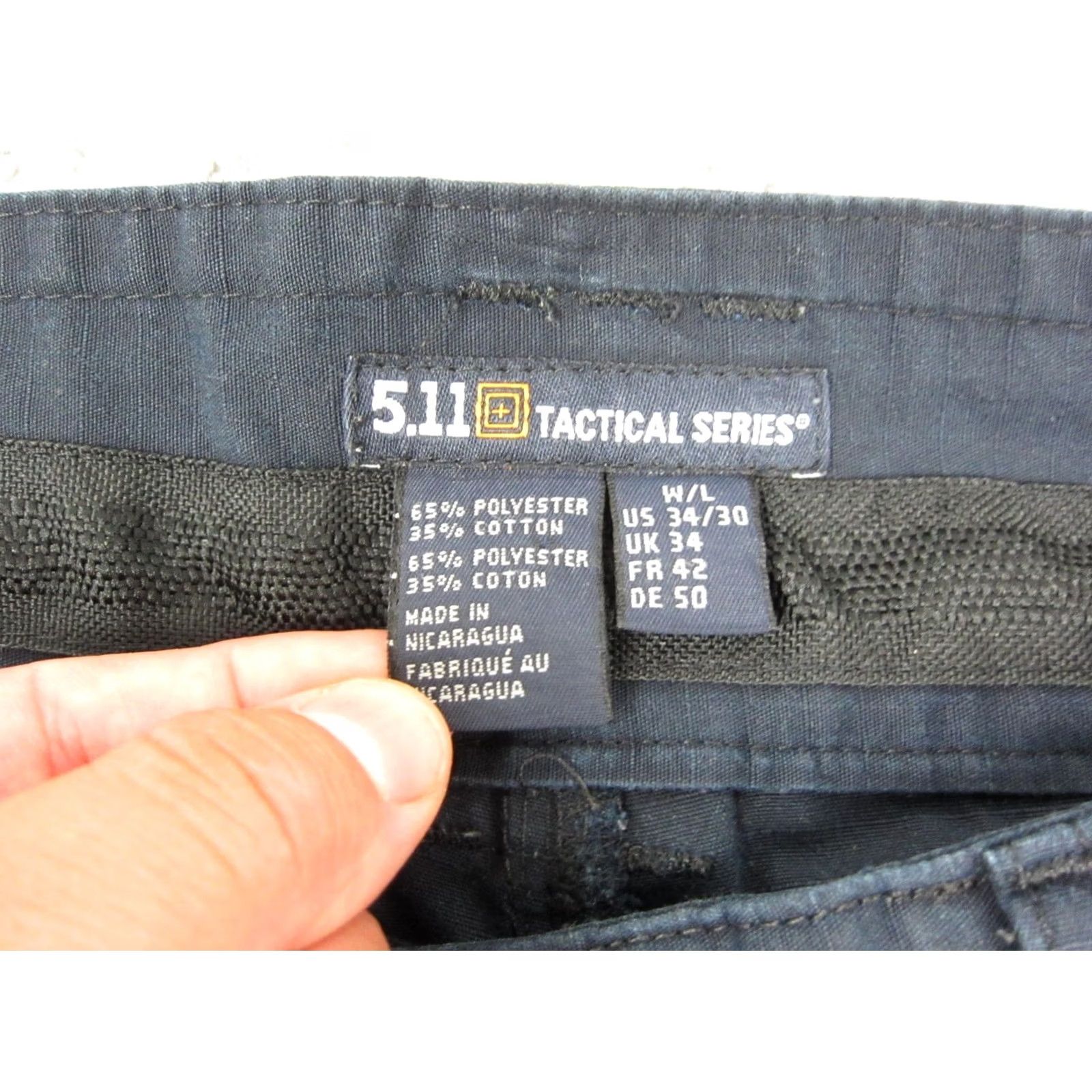 Vintage 5.11 Tactical Pants Black Cargo Utility Work Mens Outdoor Adult W 34 L 30 Size US 34 / EU 50 - 5 Thumbnail