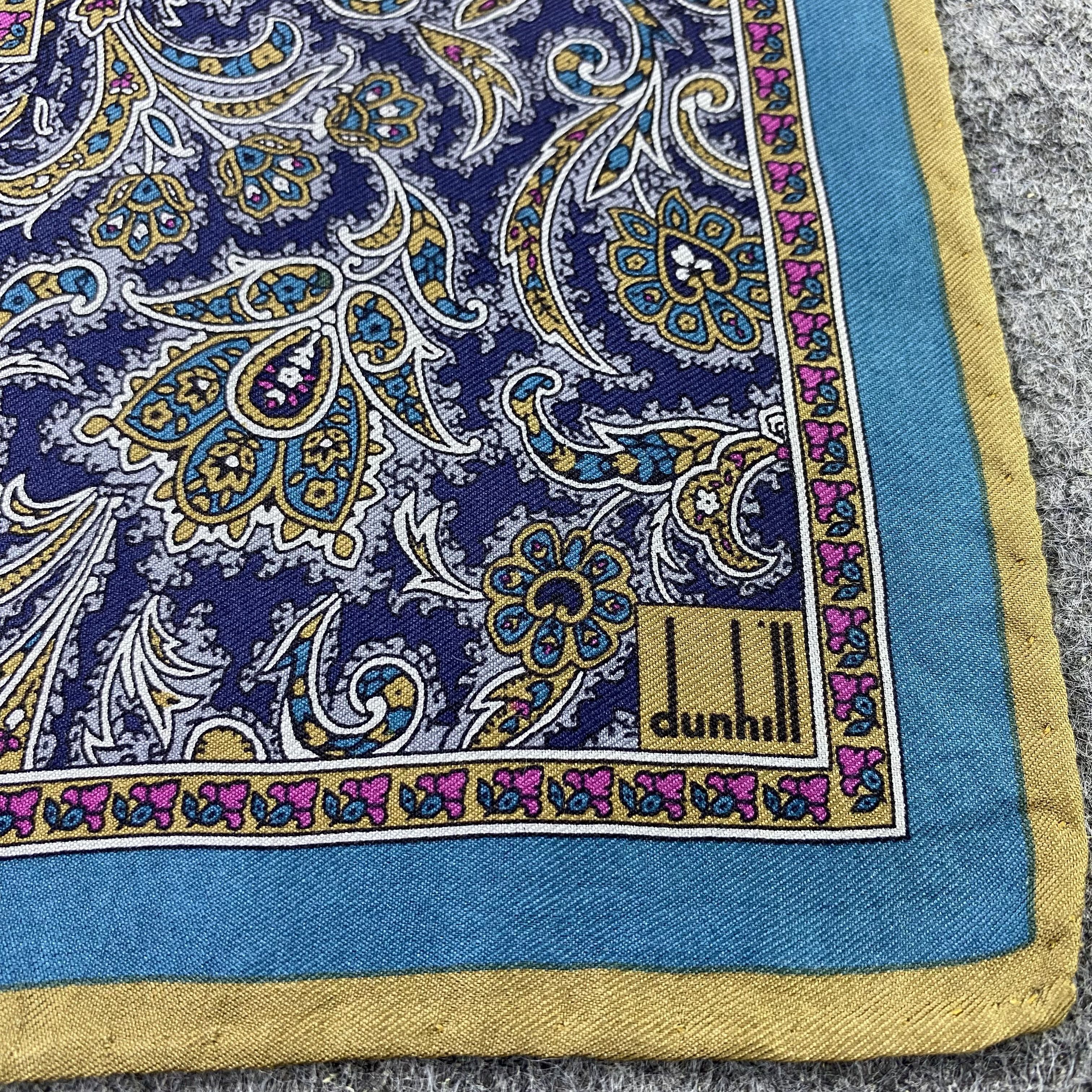Alfred Dunhill Dunhill Handkerchief Neckerchief Bandana-B2044 Size ONE SIZE - 7 Thumbnail