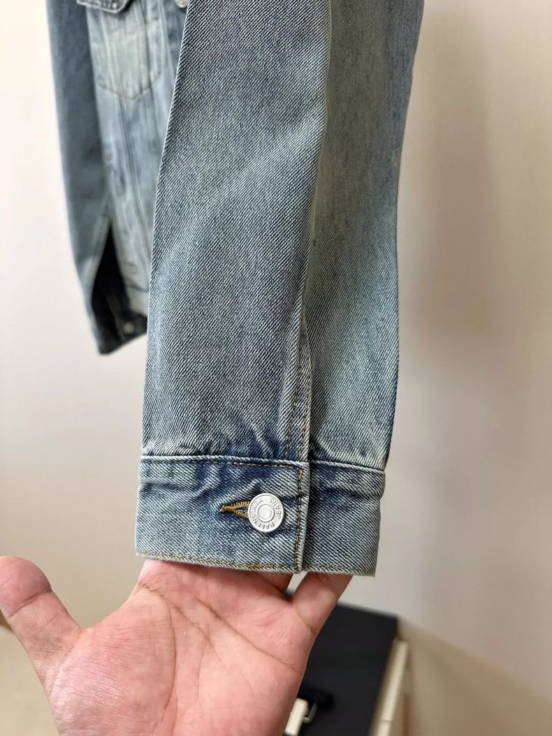 Balenciaga Balenciaga Denim Jacket 2502-Nextarrow Size US XL / EU 56 / 4 - 6 Thumbnail