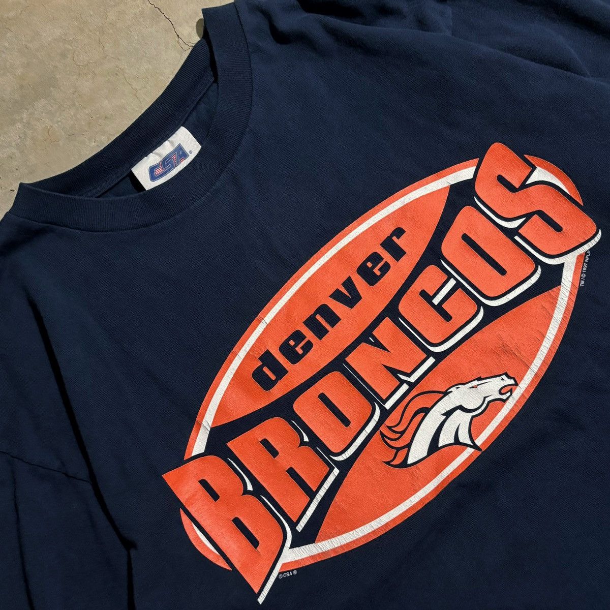 NFL × Vintage Vintage Denver Broncos Long Sleeve Size US L / EU 52-54 / 3 - 3 Thumbnail