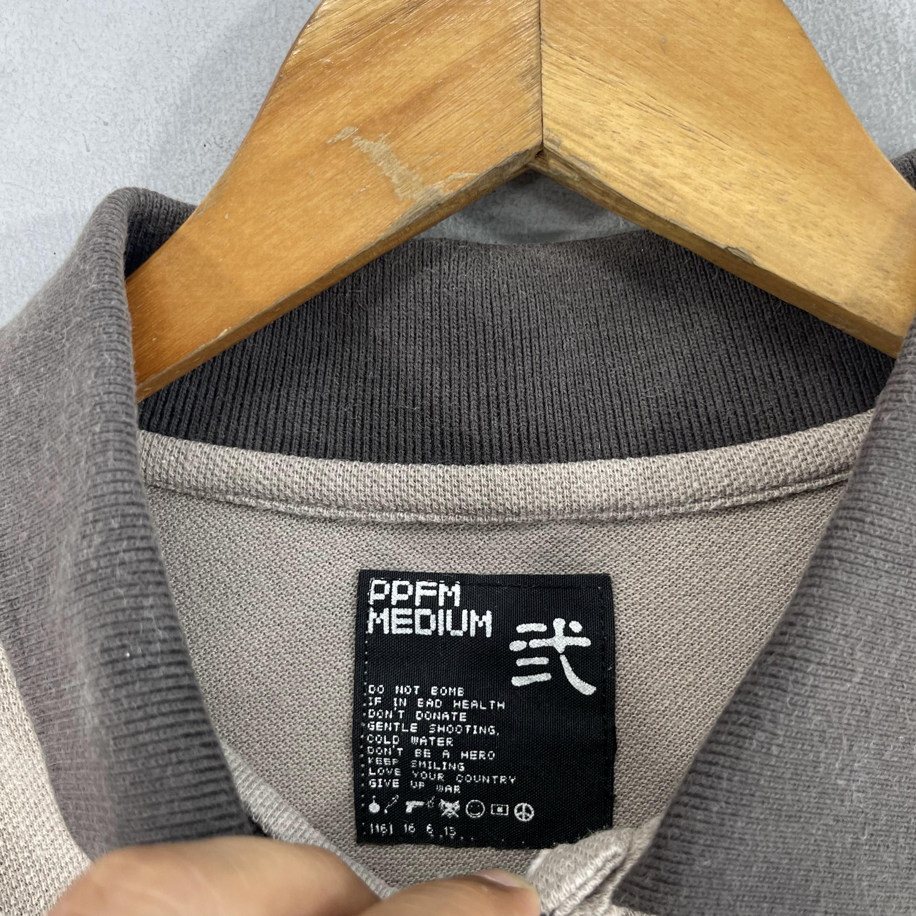 Japanese Brand × PPFM PPFM Checkered Patchwork Multicolor Reconstruct Polos Size US S / EU 44-46 / 1 - 4 Thumbnail