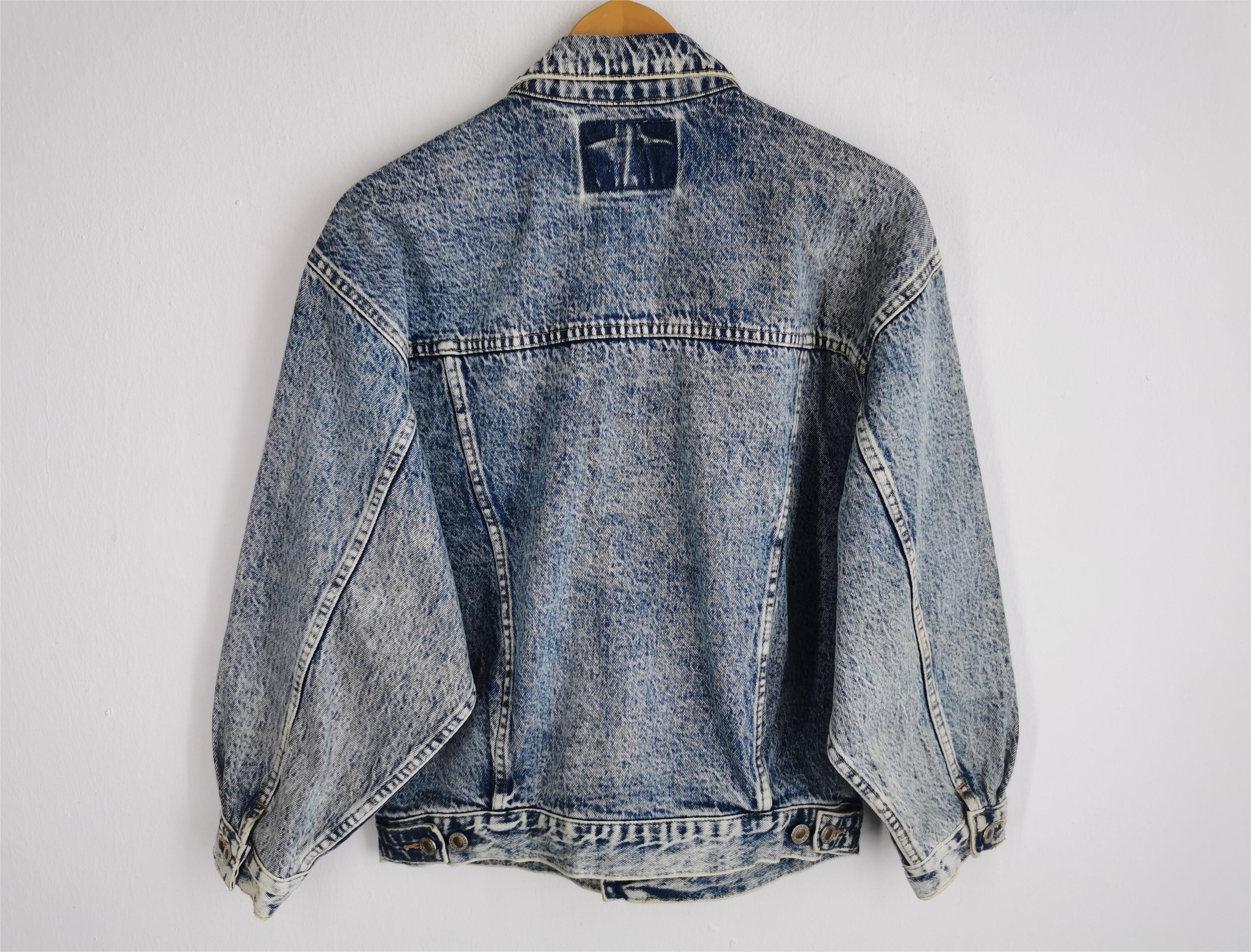 Big John Vintage 90s Big John Acid Wash Denim Jacket Made In Japan Size US M / EU 48-50 / 2 - 3 Thumbnail