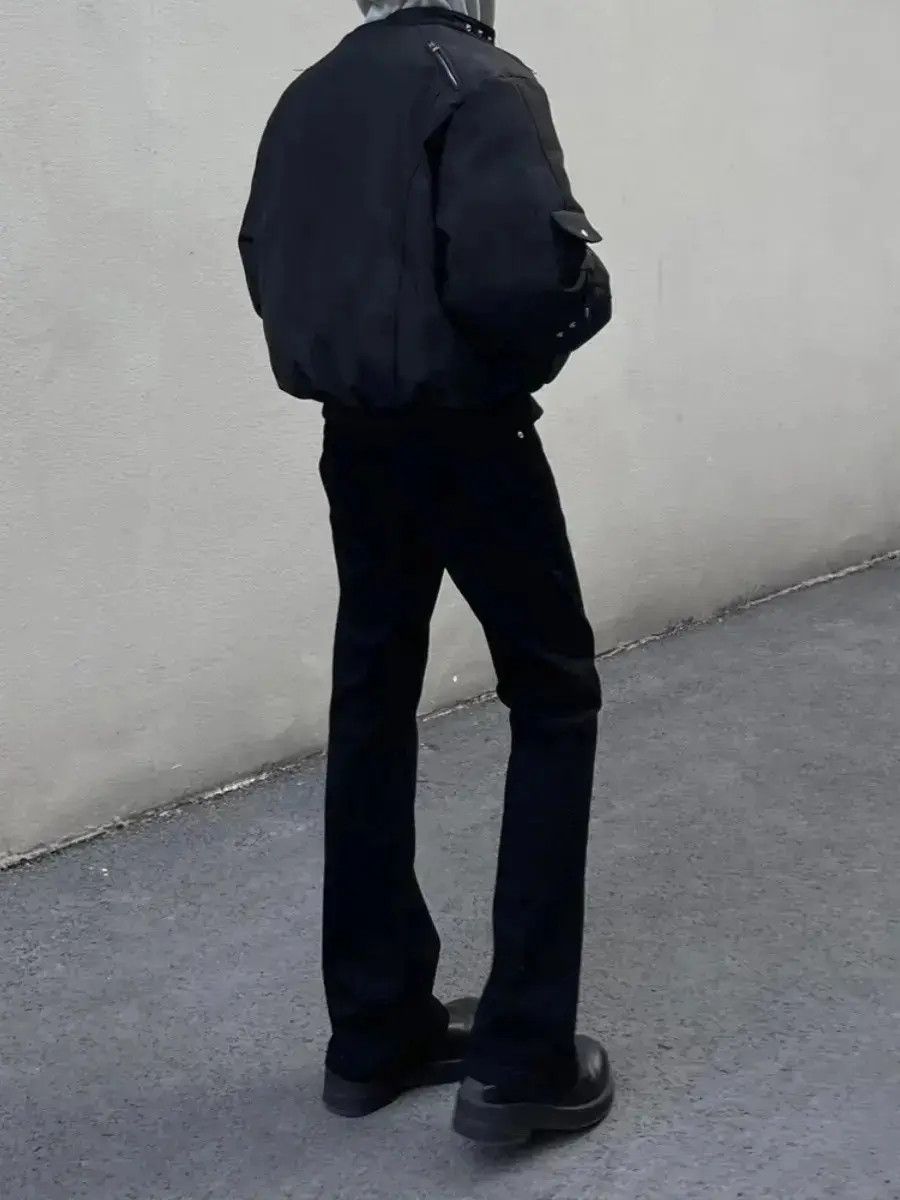 Japanese Brand Retro straight tube micro flared slim fit casual jeans Size US 30 / EU 46 - 5 Thumbnail