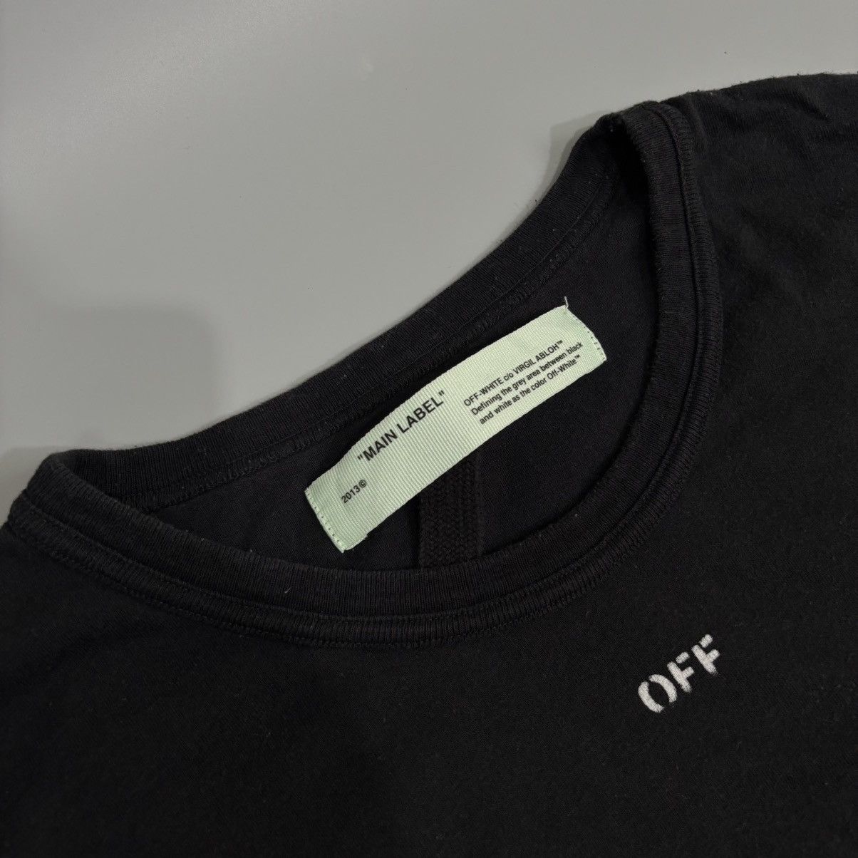 Off-White OFF-WHITE 18SS DIAG TEMPERATURE TEE / T Shirt Size US L / EU 52-54 / 3 - 6 Thumbnail