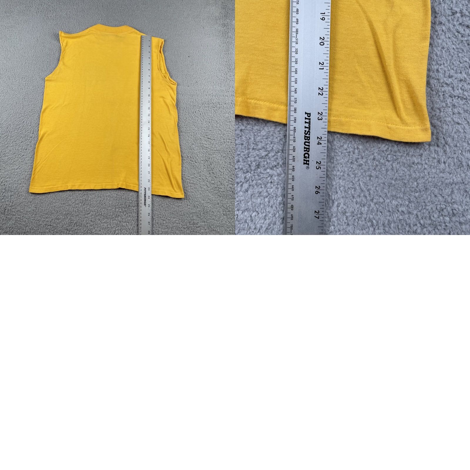 Vintage VINTAGE Collegiate Pacific Maryland Baltimore County Recreation & Parks Tank Top Shirt Men M Yellow 90s Outdoor Urban City Virginia Size US M / EU 48-50 / 2 - 10 Thumbnail