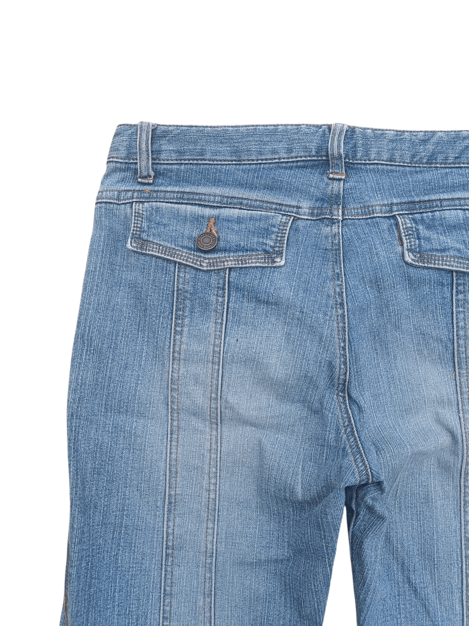 If Six Was Nine × Japanese Brand 💥SICK FLARE💥 Vintage 90s Style Bush Pant Denim E190 Size US 28 / EU 44 - 16 Thumbnail