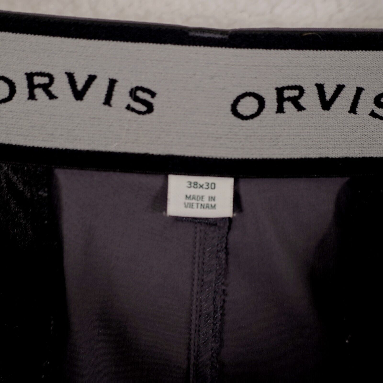Orvis Orvis Gray Nylon Spandex Pants 39/30 Stretch Waist Water Rep Size US 39 - 10 Thumbnail