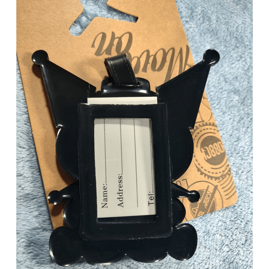Japanese Brand Kuromi Luggage Name Tag Size ONE SIZE - 3 Thumbnail