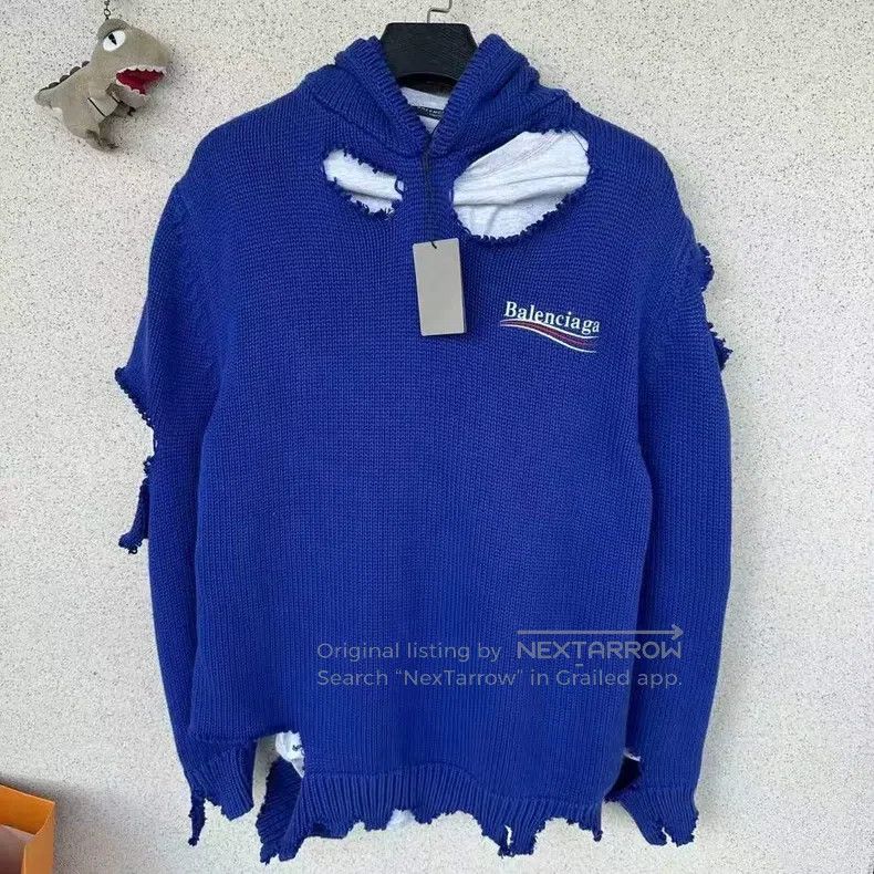 Balenciaga Damaged two-piece Coca-Cola sweater