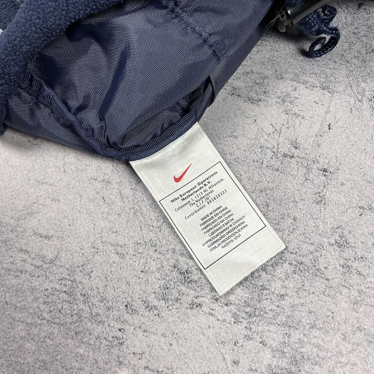 Nike × Vintage Vintage Nike fleece y2k mini backpack bag 90’s Size ONE SIZE - 9 Thumbnail