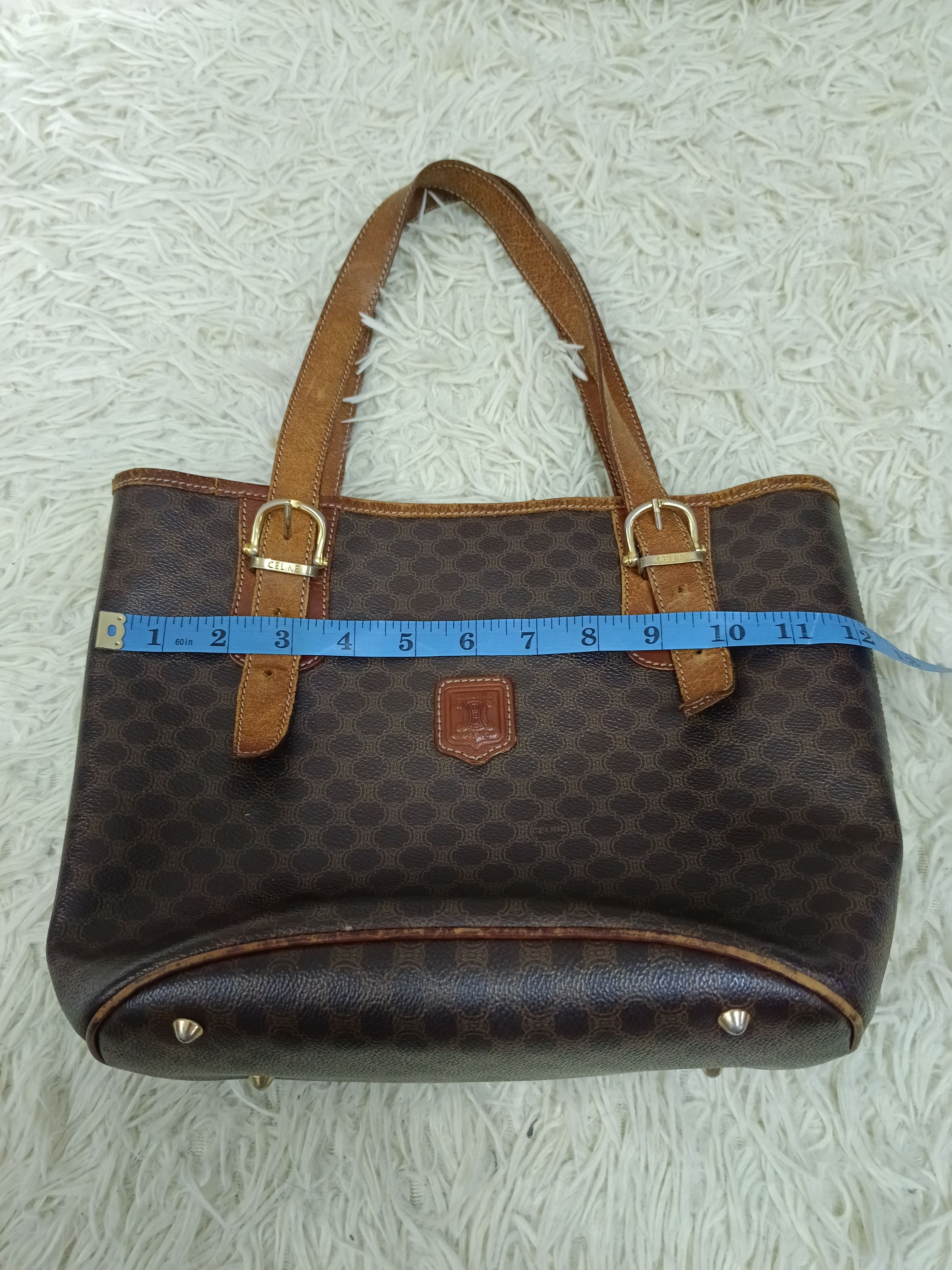 Celine CELINE MACADAM TOTE BAG Size ONE SIZE - 14 Thumbnail