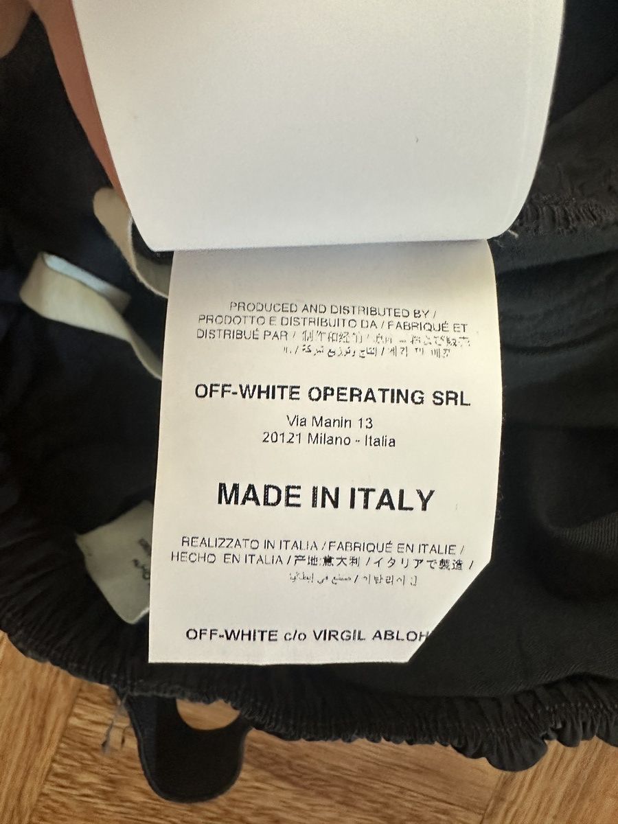 Off-White Off White Mens Cargo Joggers Size US 32 / EU 48 - 7 Thumbnail