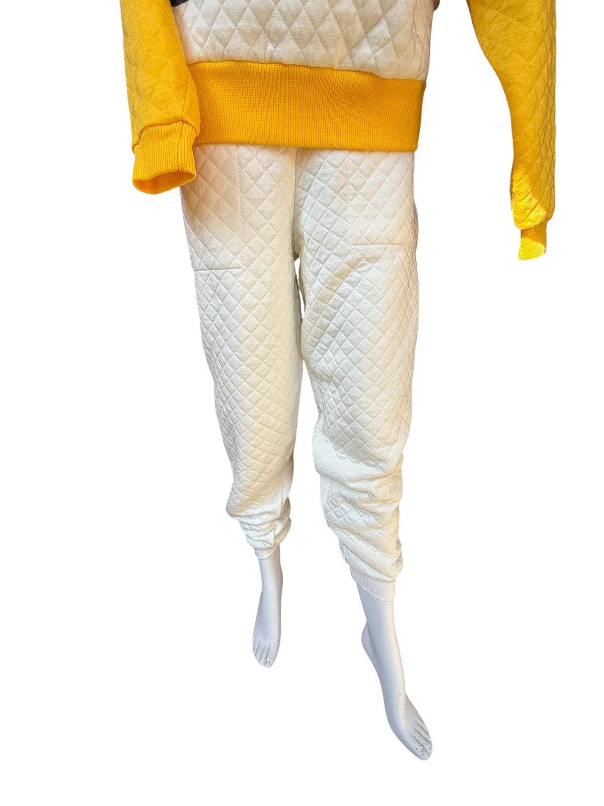 Kansai Yamamoto RARE! Vintage 80’s Kansas Yamamoto quilted sweatshirt/ pants Size US XS / EU 42 / 0 - 4 Thumbnail
