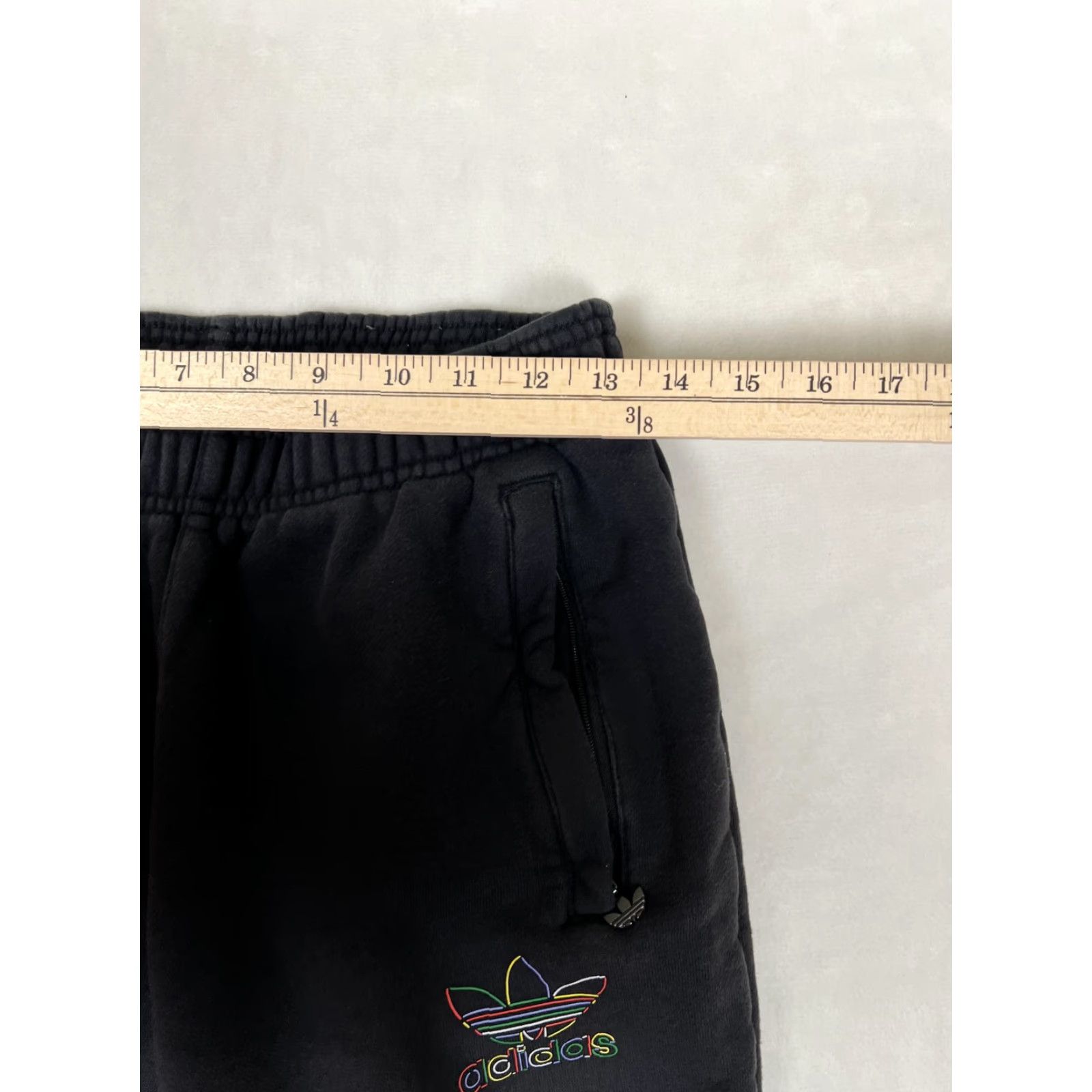 Adidas Adidas Disney Sweatpants Mens Small Black Jogger Mickey Neon Outline Graphic Adidas x Disney Size US 29 - 5 Thumbnail