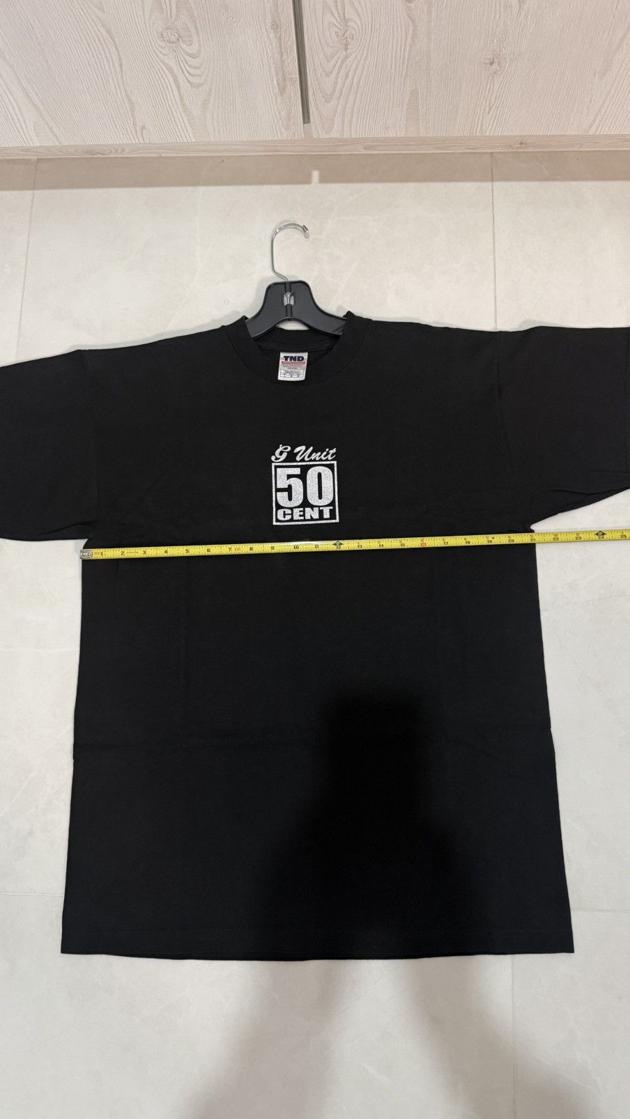 Rap Tees 50 Cent × G-Unit " Get Rich or Die Trying T-shirt Size Large Size US L / EU 52-54 / 3 - 6 Thumbnail