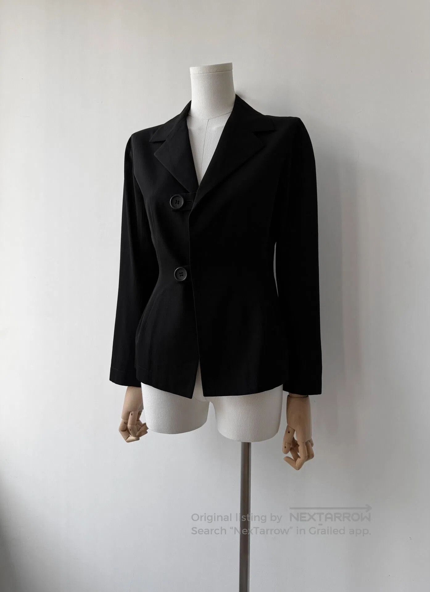Y's Yohji Yamamoto Y's Wool Suit Jacket. Size M / US 6-8 / IT 42-44 - 3 Thumbnail