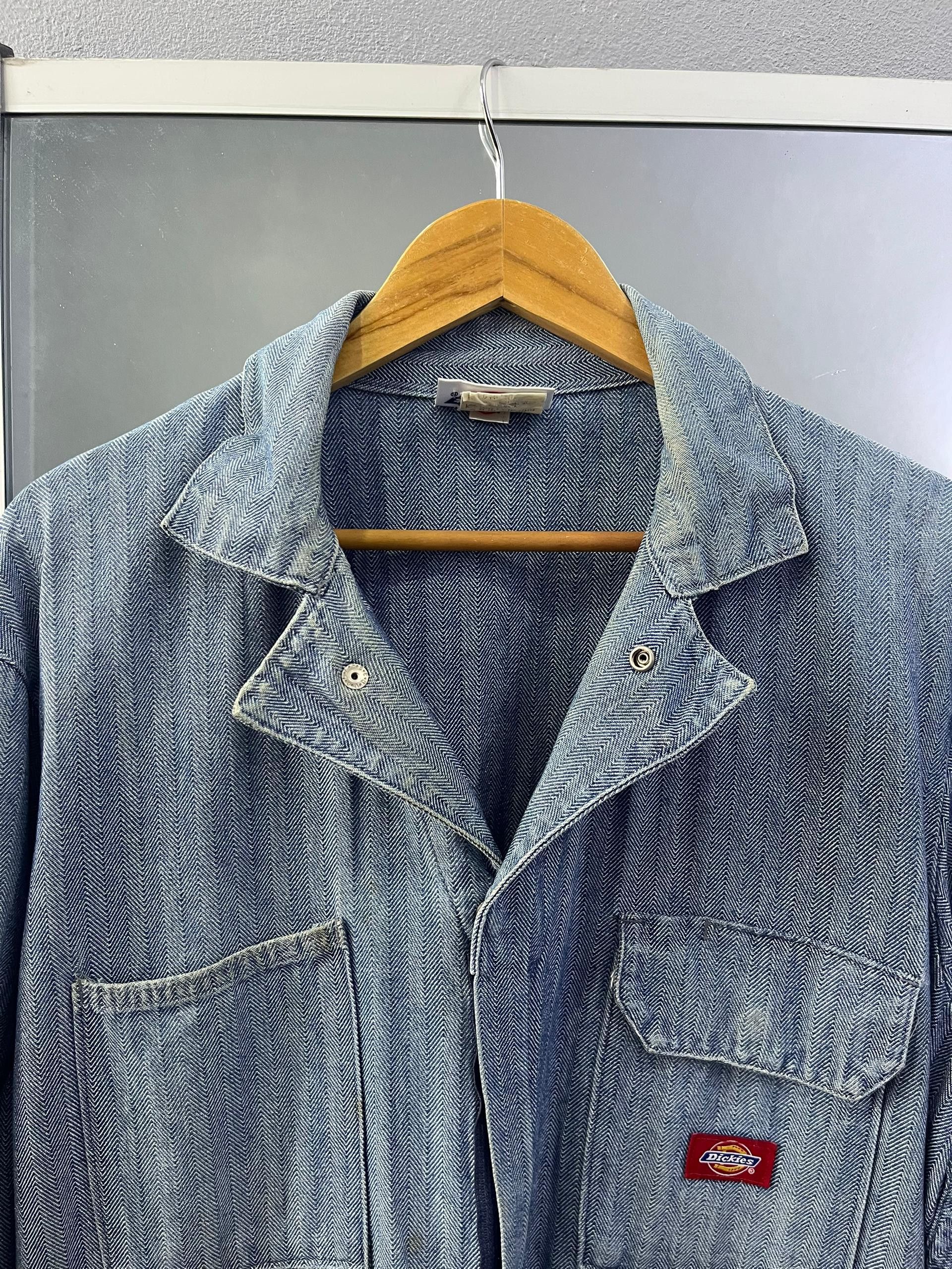 Dickies Vintage Dickies Herringbone Denim Coverall Size US 42 / EU 58 - 13 Thumbnail