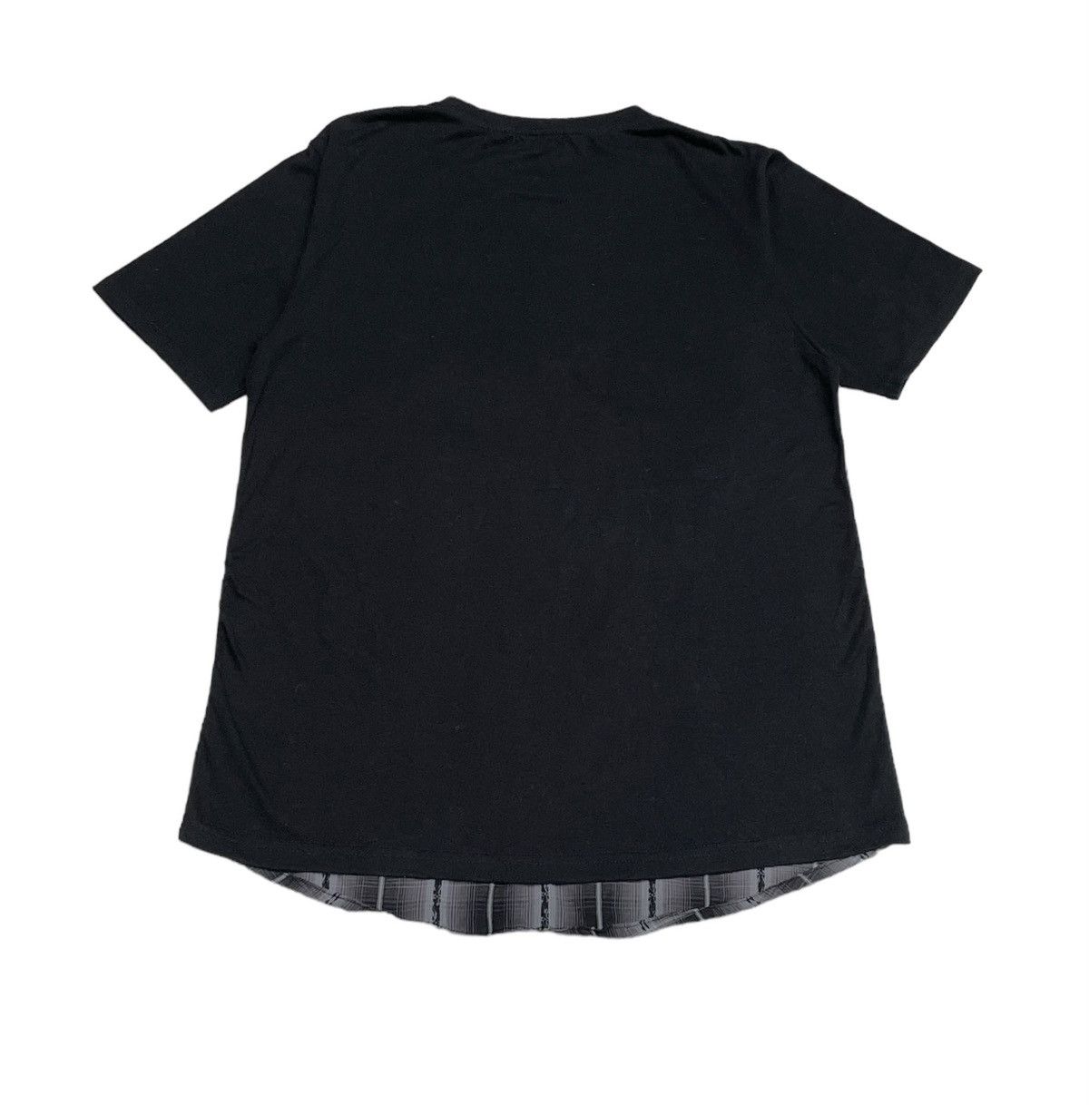 Japanese Brand × semanticdesign Rare Vintage Semantic Design Checkered Pocket T-shirt 2000s Size US L / EU 52-54 / 3 - 2 Thumbnail