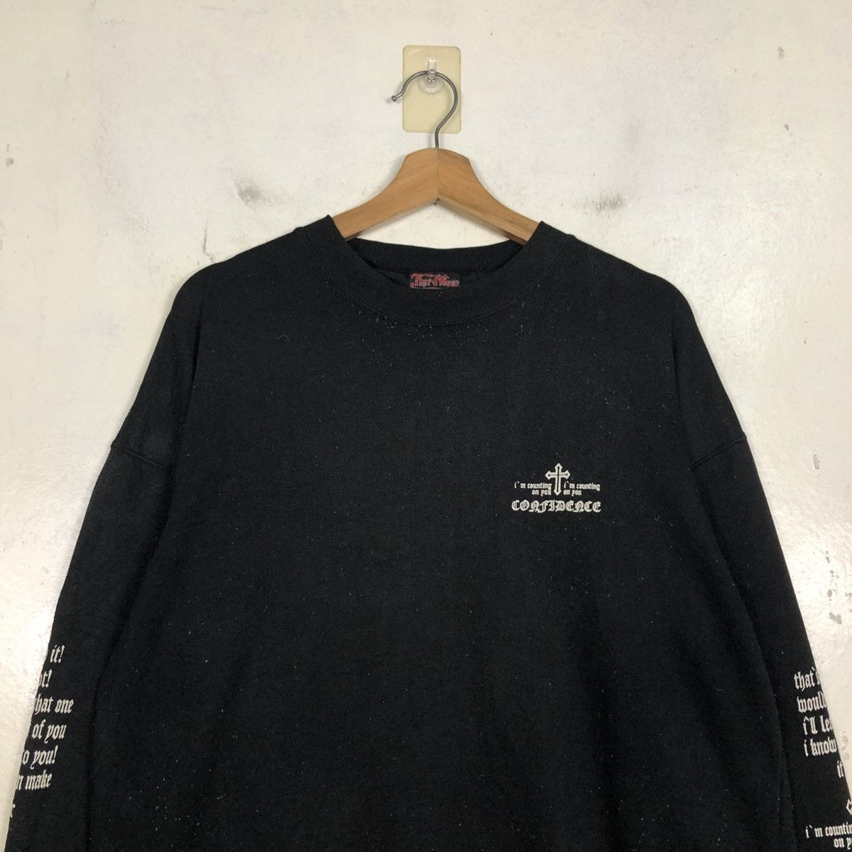 Hysteric Glamour 📌Third Wave Unlimited Sweatshirt Punk Design Size US M / EU 48-50 / 2 - 5 Thumbnail
