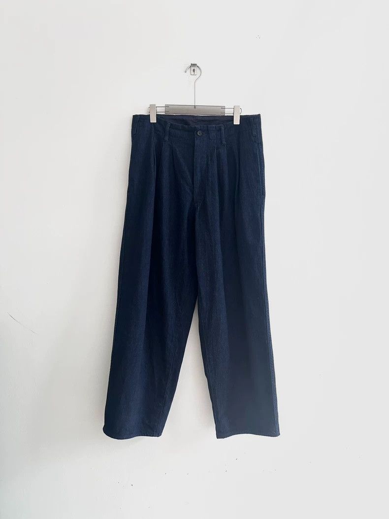 Yohji Yamamoto Yohji Yamamoto Pour Homme Denim Trousers Size US 34 / EU 50 - 1 Thumbnail