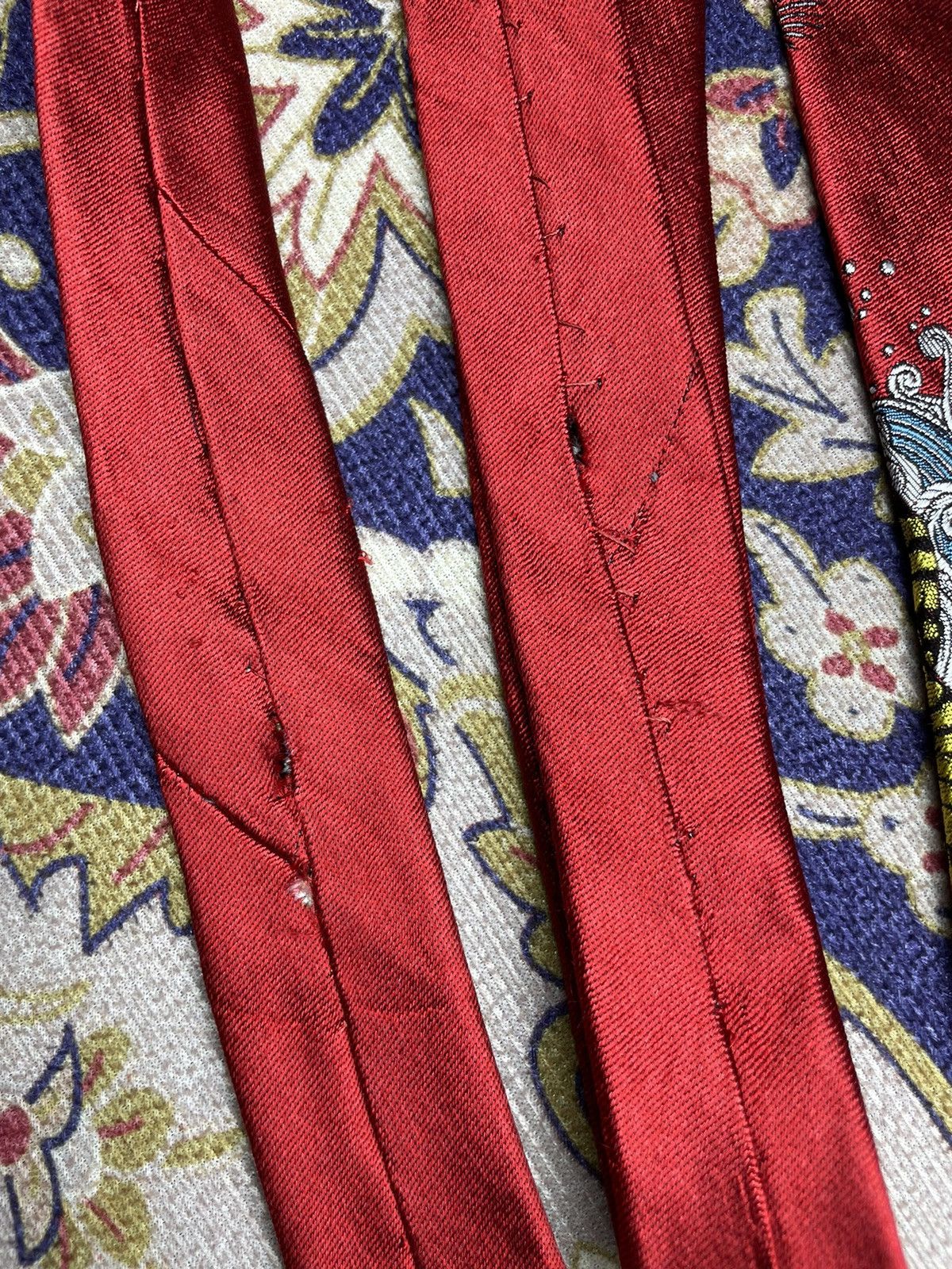 Alexander McQueen ALEXANDER MQUEEN Tiger Design Necktie Size ONE SIZE - 11 Thumbnail