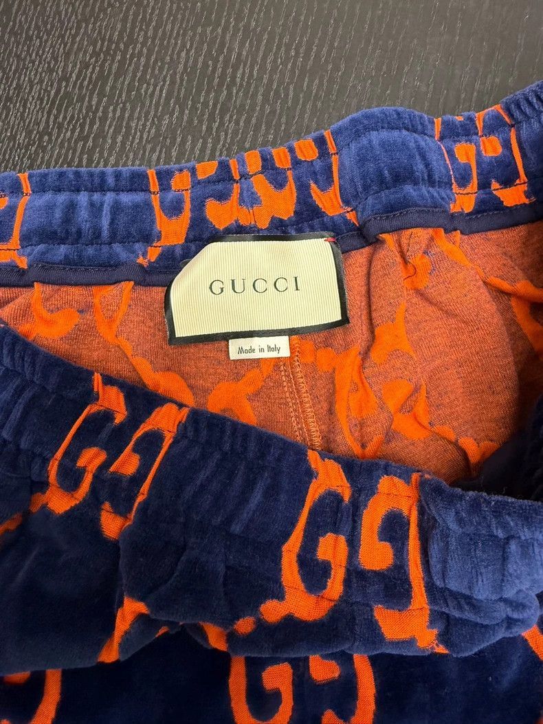 Gucci Gucci GG Velvet Print Basketball Shorts-2505 Size US 32 / EU 48 - 4 Thumbnail
