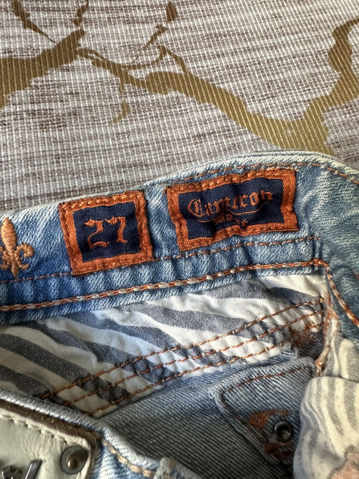 Rock Revival FLARE Rock Revival Distressed Jeans Size 28" / US 6 / IT 42 - 20 Thumbnail