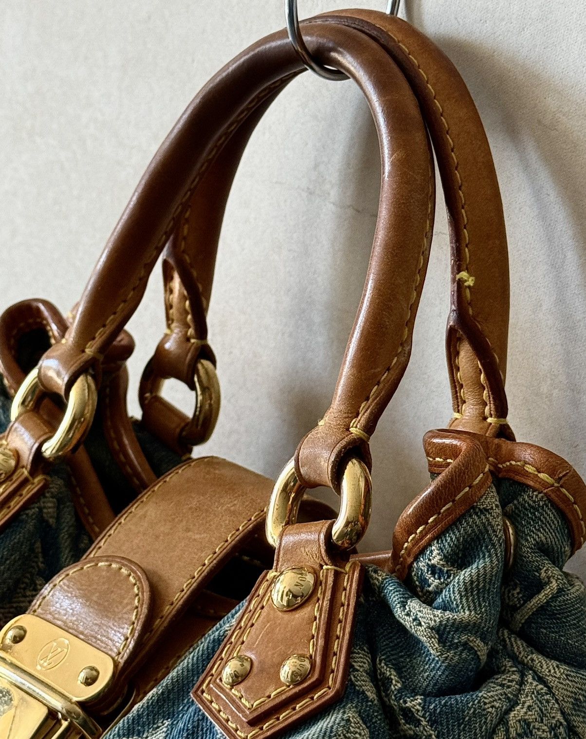 Louis Vuitton × Marc Jacobs Louis Vuitton - Marc Jacobs - 2005 - Mini Pleaty Denim Bag Size ONE SIZE - 8 Thumbnail