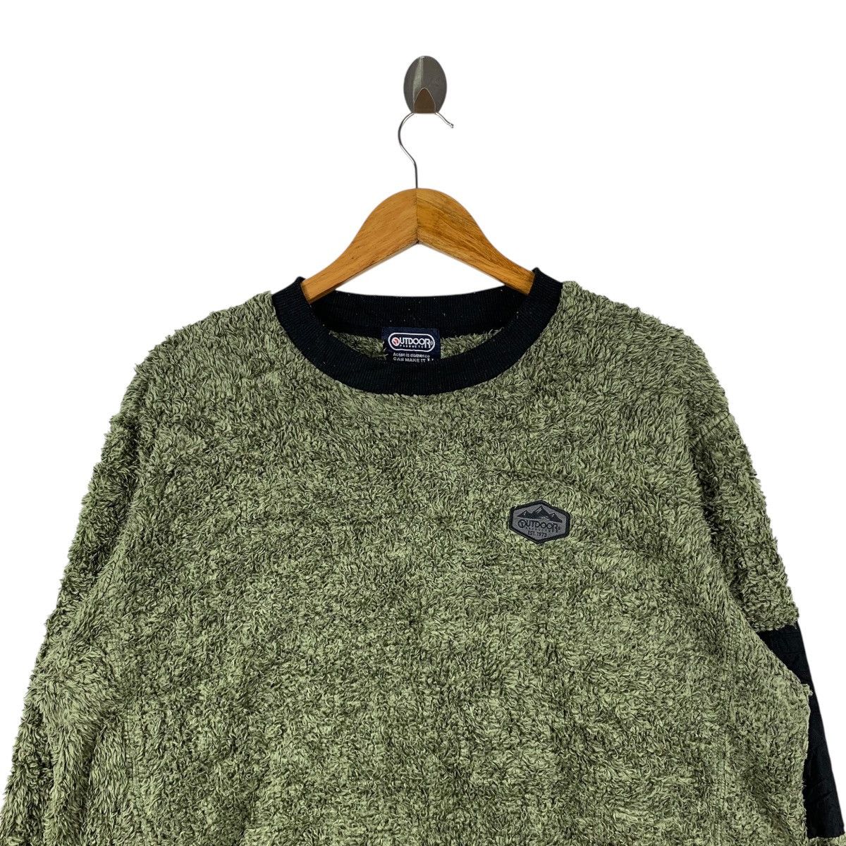 Japanese Brand OUTDOOR Sportswear Small Logo Sweatshirt Pullover Jumper Size US L / EU 52-54 / 3 - 3 Thumbnail