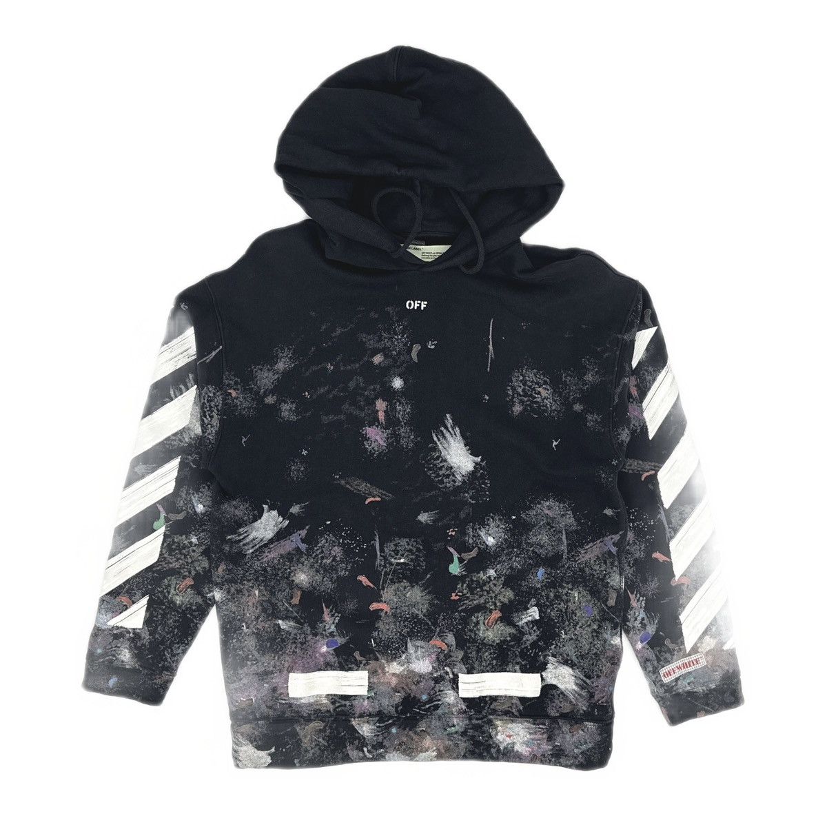OFF-WHITE 17SS/DIAG GALAXY BRUSHED OVER HOODIE