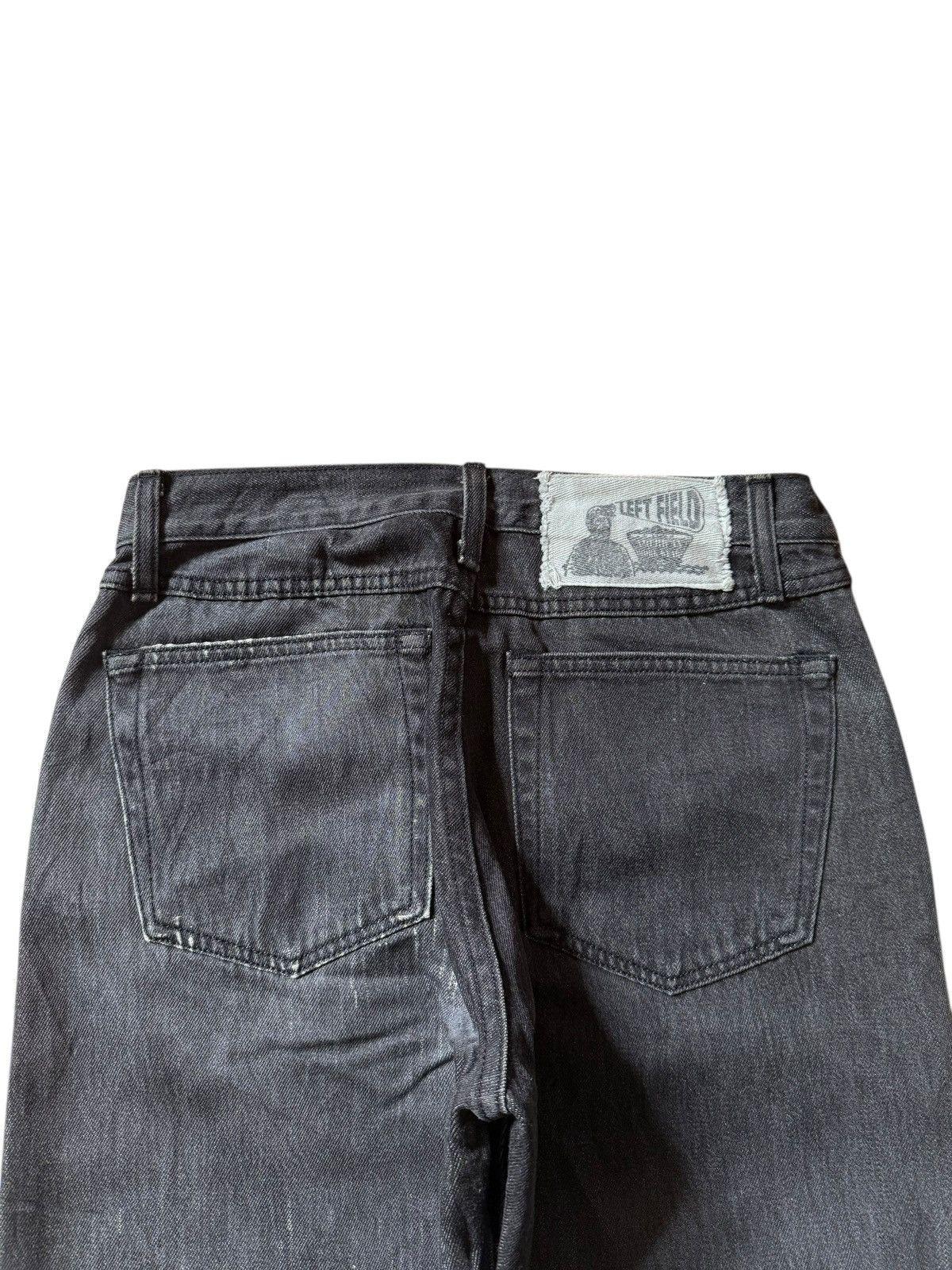 Left Field Nyc Vintage Left Field Button Fly Distress Selvedge Jeans Size US 29 - 4 Thumbnail