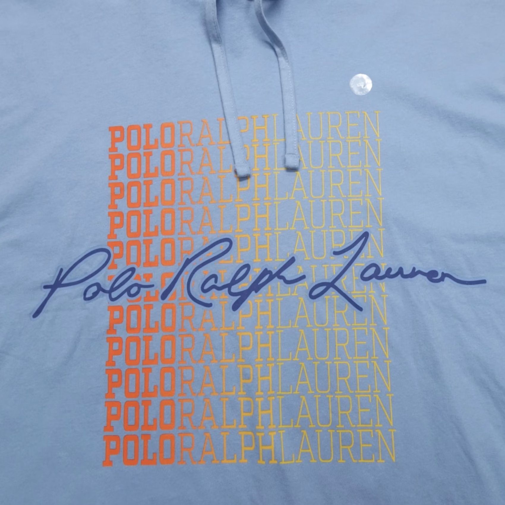 Polo Ralph Lauren Polo Ralph Lauren Hoodie T-Shirt Long Sleeve Men's Size 4XB Blue Script Logo Size US XXL / EU 58 / 5 - 5 Thumbnail