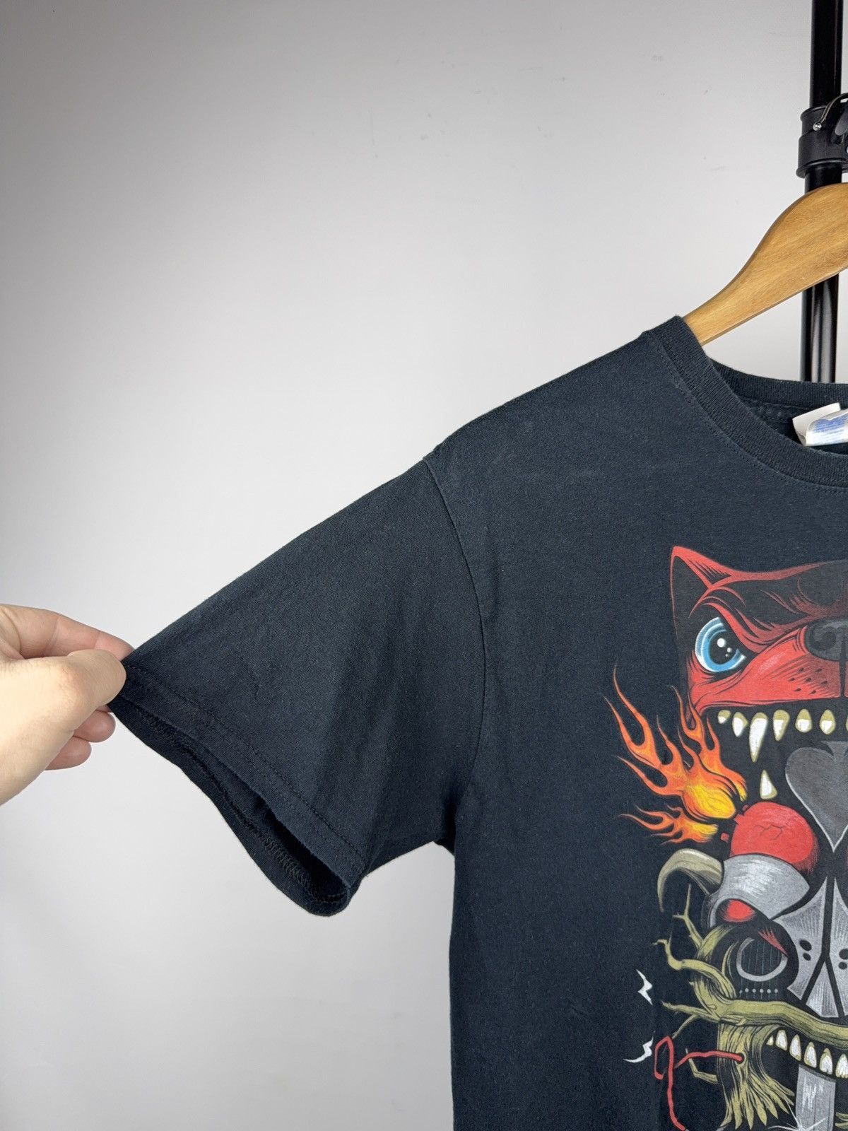Band Tees 00s Download Festival Dog Skull Lineup Graphic T-Shirt Size US M / EU 48-50 / 2 - 6 Thumbnail
