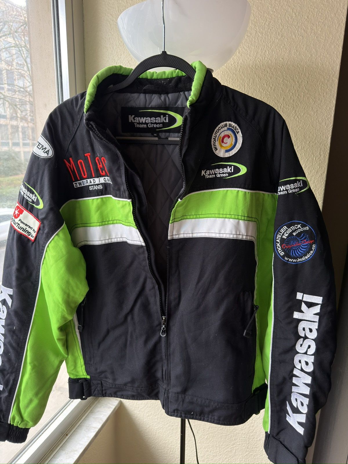 Vintage Racing vintage jacket Kawasaki Size US M / EU 48-50 / 2 - 2 Thumbnail