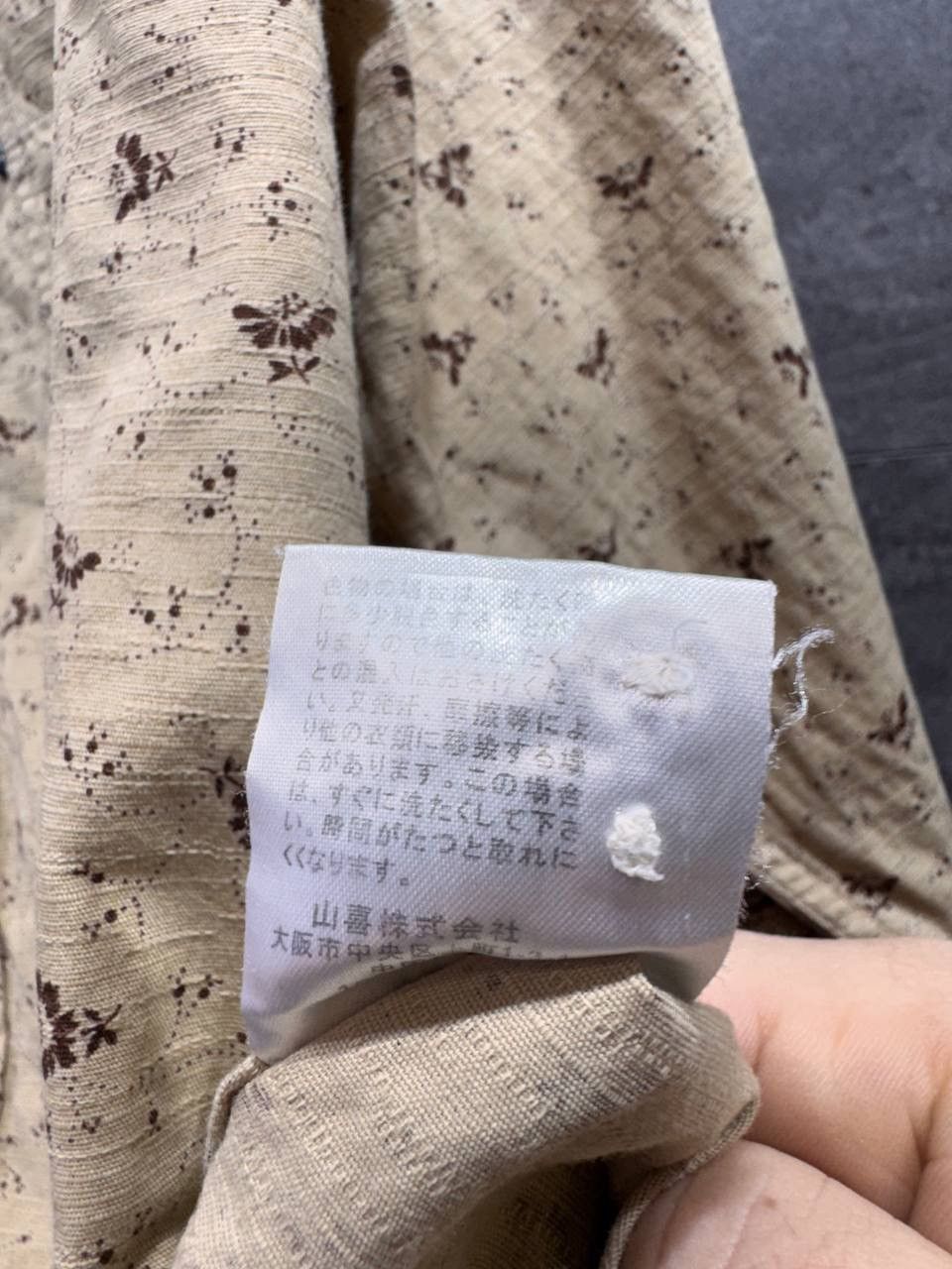 Kansai Yamamoto Kansai Jeans By Yamamoto Kansai Long Sleeve Button Up Shirt Size US M / EU 48-50 / 2 - 9 Thumbnail