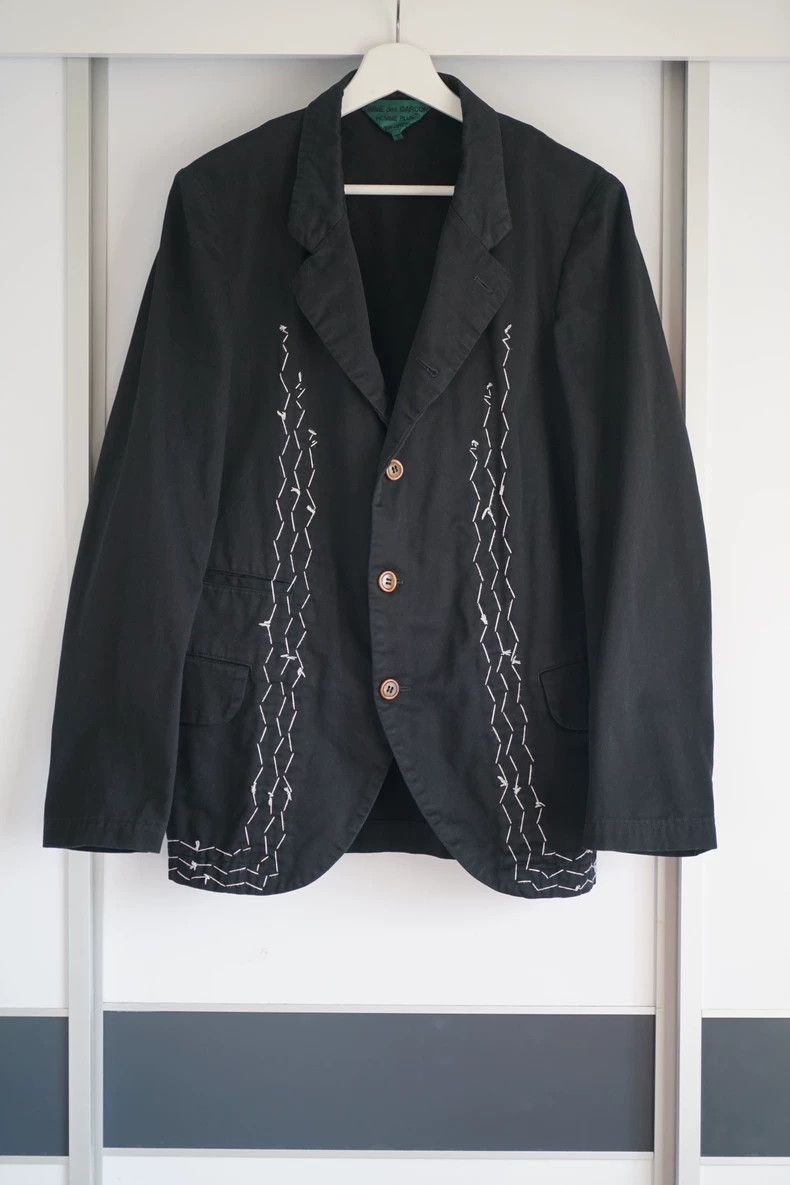 Comme des Garcons Comme des Garcons size s 07ss open line chain blazer 2503- Size 36S - 1 Thumbnail