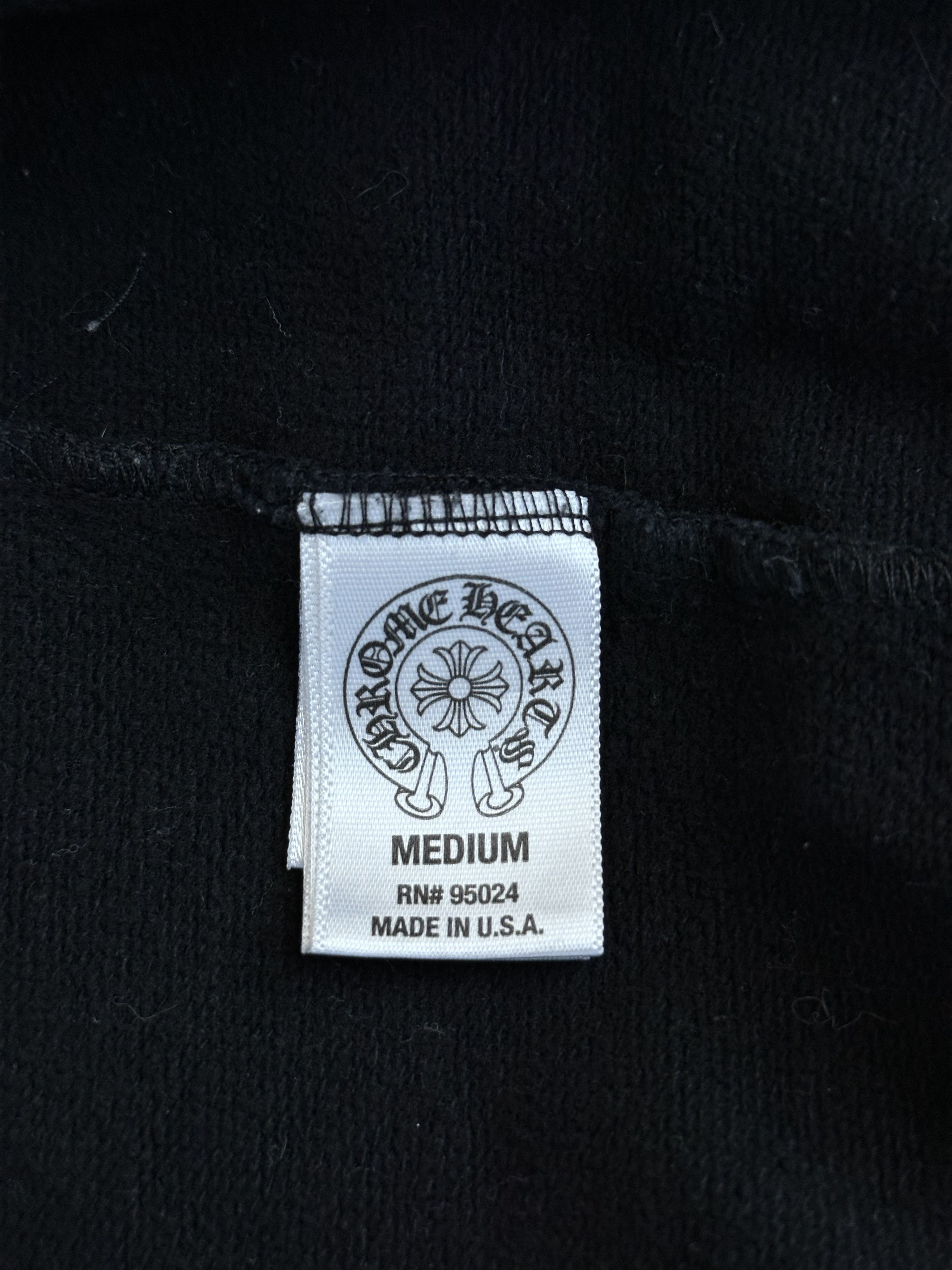 Chrome Hearts Chrome Hearts Black & Green Dagger Logo Zip Up Hoodie Size US M / EU 48-50 / 2 - 4 Thumbnail