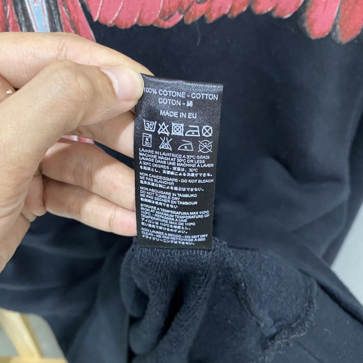 Marcelo Burlon Marcelo Burlon Red Icon Wings Crewneck Sweatshirt Size US M / EU 48-50 / 2 - 12 Thumbnail