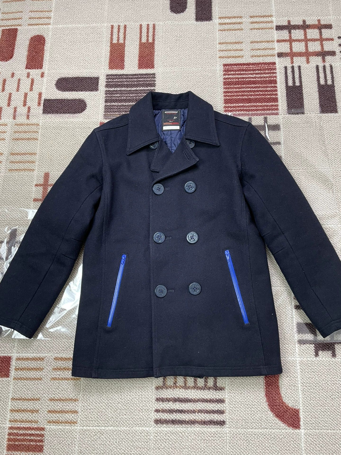 Fragment Design NEIGHBORHOOD FRAGMENT FSF Collaborative Wool Coat Size US S / EU 44-46 / 1 - 1 Thumbnail