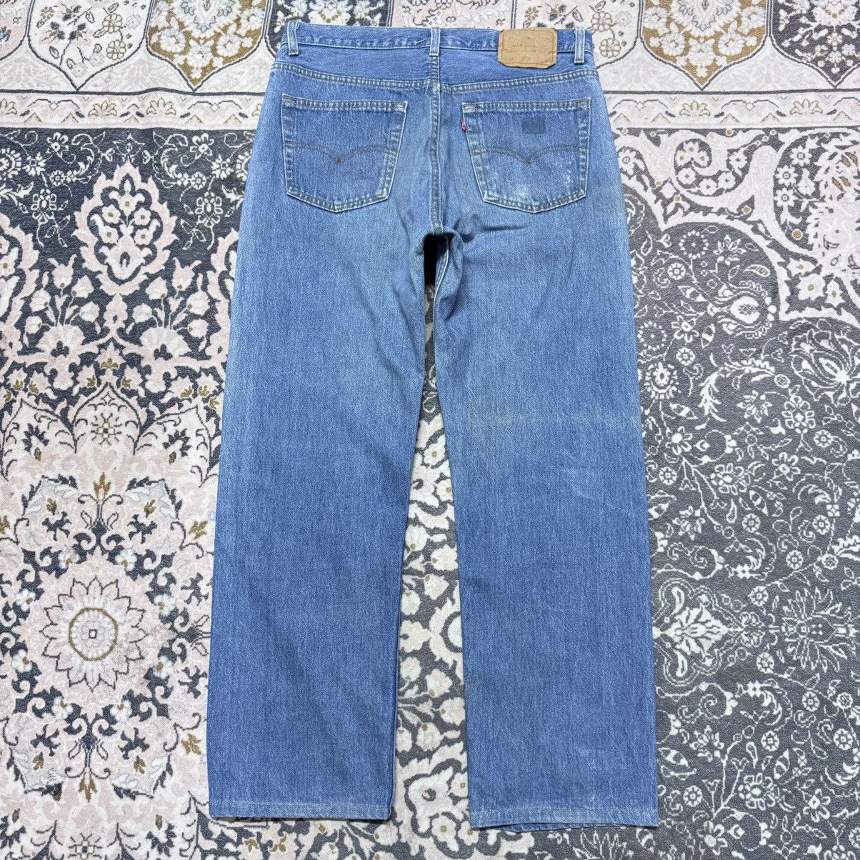 Levi's Vintage 90s Levis 501 Light Wash Jeans Size US 33 - 14 Thumbnail