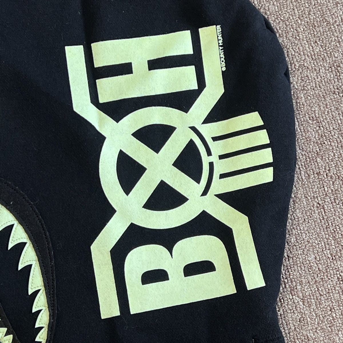 Bape Bape x Bounty Hunter Mad Shark Full Zip Hoodie Size US S / EU 44-46 / 1 - 9 Thumbnail