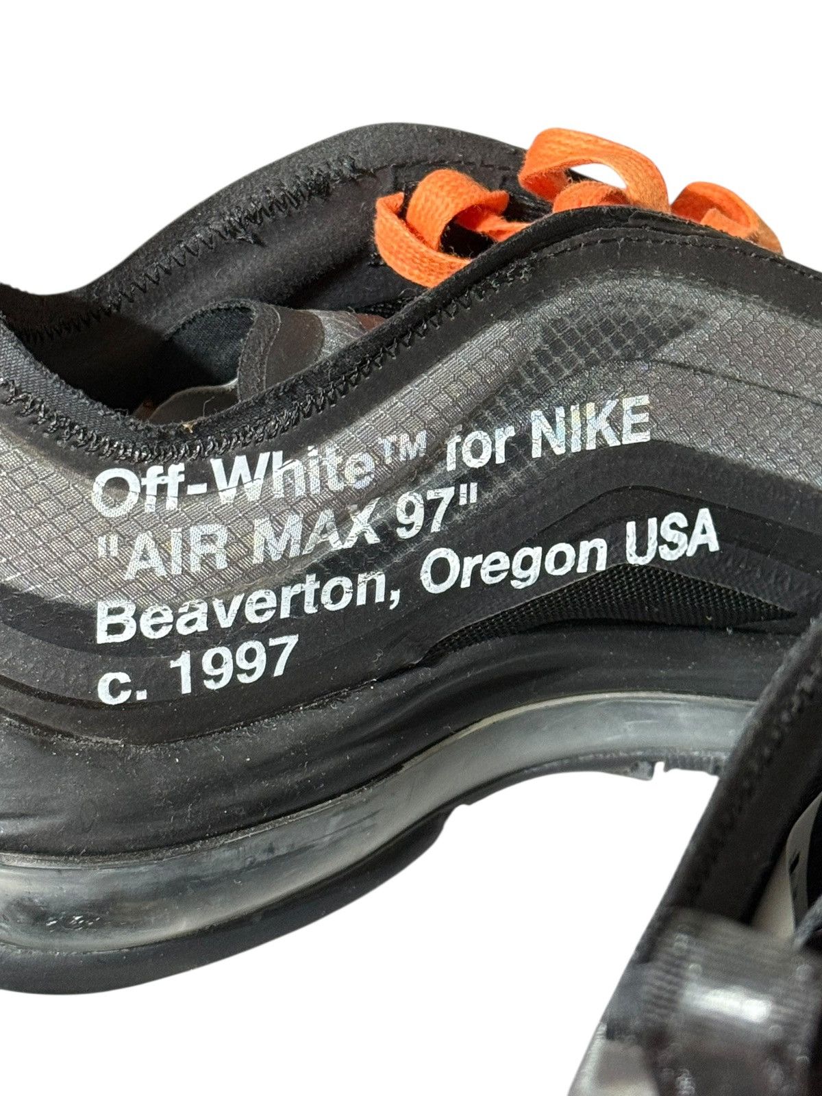 Nike × Off-White Air Max 97 The Ten Black Size US 8 / EU 41 - 7 Thumbnail