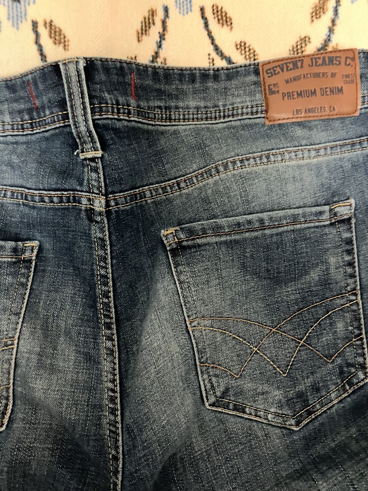 Seven 7 Slim jeans Size US 34 / EU 50 - 5 Thumbnail