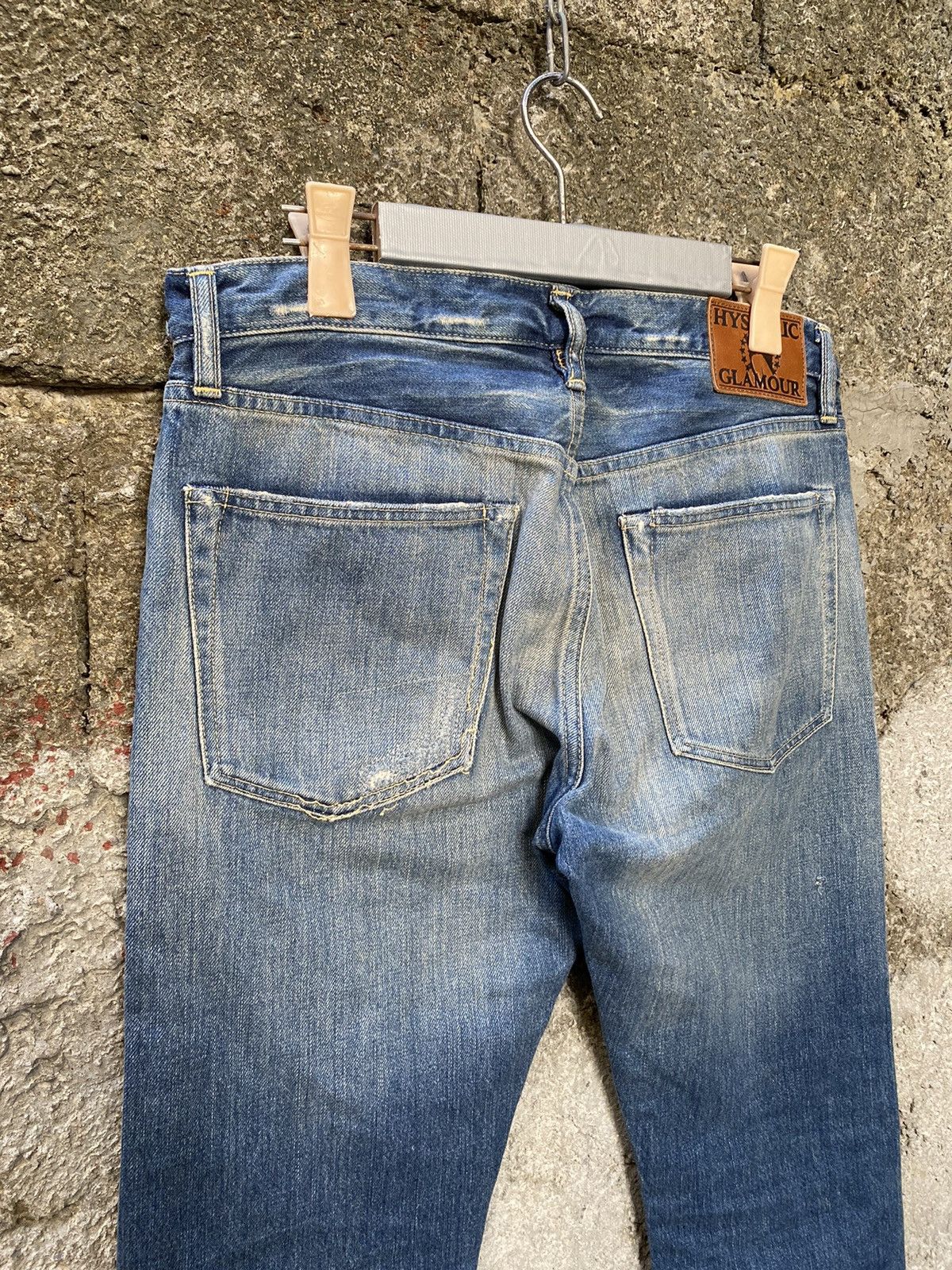 Hysteric Glamour Ripped Selvedge Jeans Size US 30 / EU 46 - 9 Thumbnail