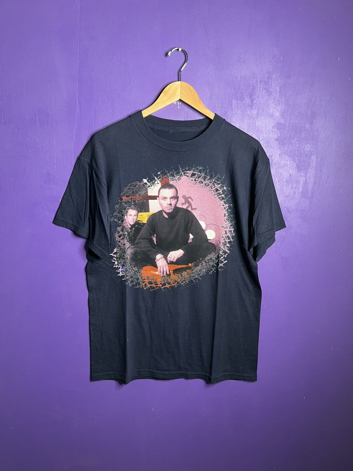 Band Tees × Vintage Vintage 1998 Savage Garden moon and back tour tee Size US L / EU 52-54 / 3 - 1 Thumbnail